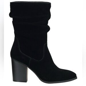 Crown & Ivy Leather Slouched Boots